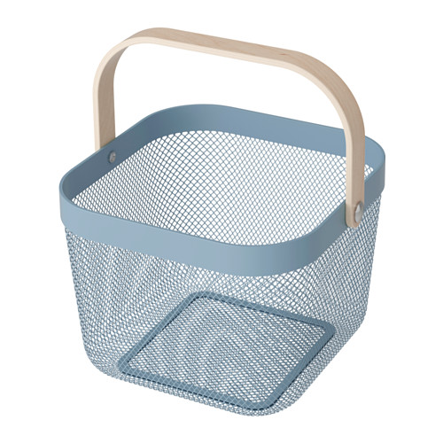 RISATORP - Rổ đựng đồ/Basket, white