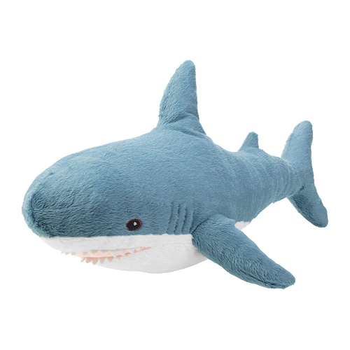 BLÅHAJ - Cá mập bông 55cm/Soft toy, shark