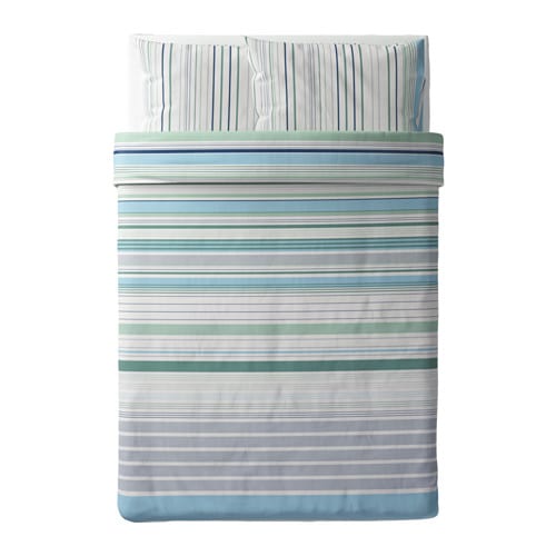 BLÅRIPS - Bộ vỏ chăn gối 200x230/Quilt cover and 2 pillowcases