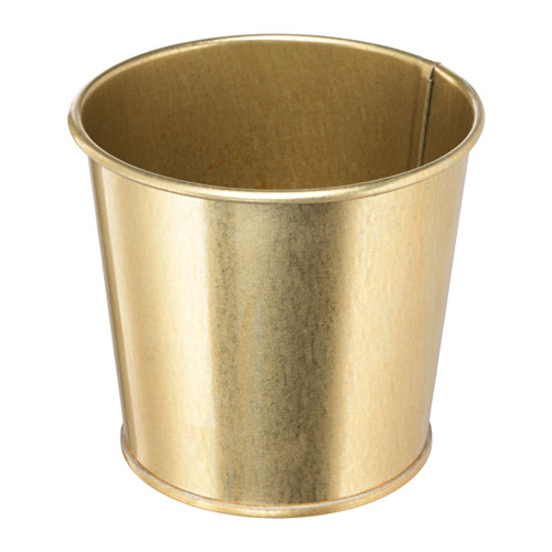 DAIDAI - Chậu hoa 9cm/Plant pot, brass-colour