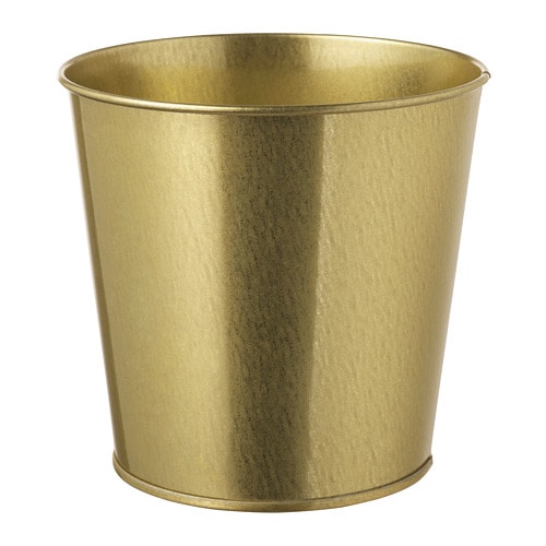 DAIDAI - Chậu hoa 12cm/Plant pot, brass-colour