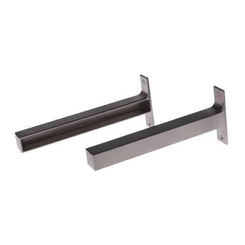 EKBY BJÄRNUM - Con sơn inox/Bracket, aluminium