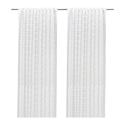 FLÖNG - Rèm cửa 250 x 145/Curtains, 1 pair