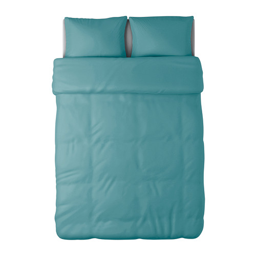 GÄSPA - Bộ vỏ chăn gối 200x230/Quilt cover and 2 pillowcases
