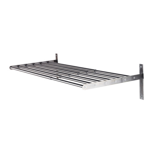 GRUNDTAL - Giá phơi đồ /Drying rack, wall, stainless steel