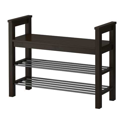 HEMNES - Kệ giầy 3 tầng/Bench with shoe storage