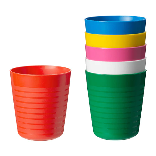 KALAS - Cốc cốc nhựa 6c/Mug, multicolour