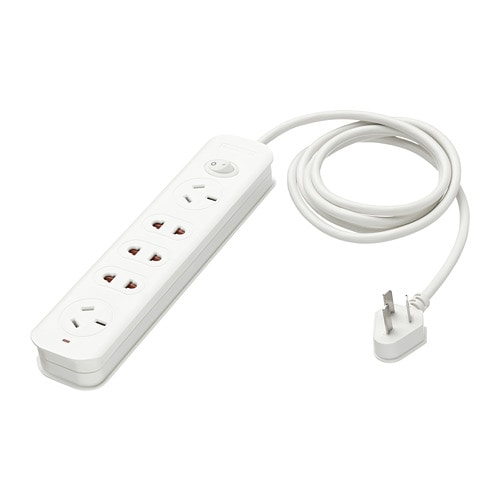 KOPPLA - Ô cắm điện 5 cổng/5-way socket, white