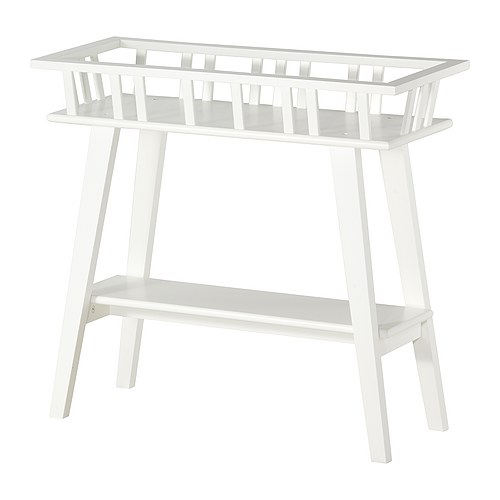 LANTLIV - Giá để chậu cây/Plant stand, white