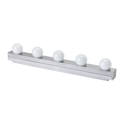 LEDSJÖ - Đèn led gắn tường/ tLED wall lamp, stainless stee