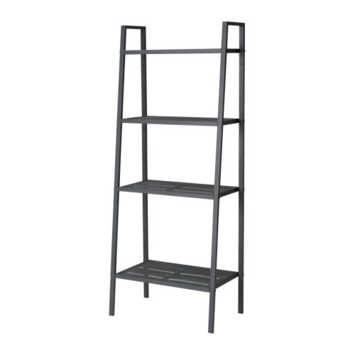 LERBERG - Giá sắt/Shelf unit, dark grey