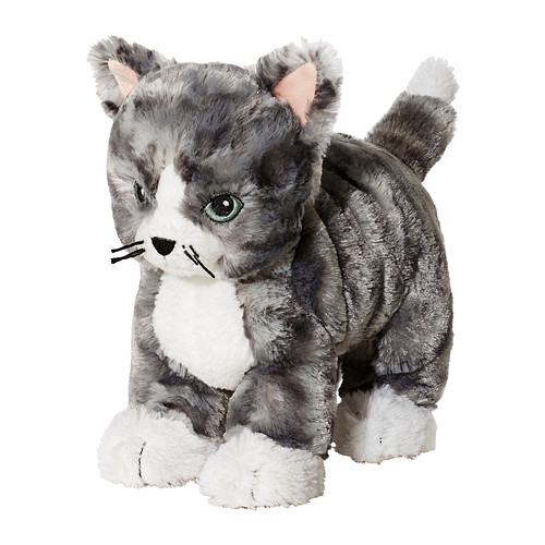 LILLEPLUTT - Mèo bông/Soft toy, cat