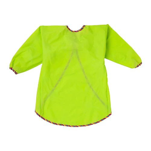 MÅLA - Áo vẽ/Apron with long sleeves, green