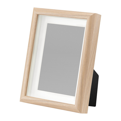 MOSSEBO - Khung tranh 13 x 18cm/Frame, white stained oak effect