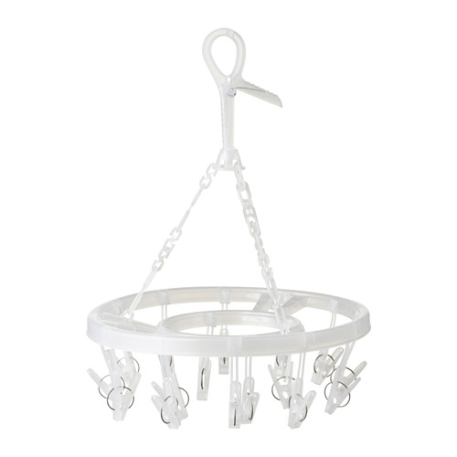 NORDBY - Kẹp phơi/Hanging dryer 16 clothes pegs