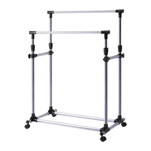 OLEBY - Dàn treo quần áo/Clothes rack, silver-colour