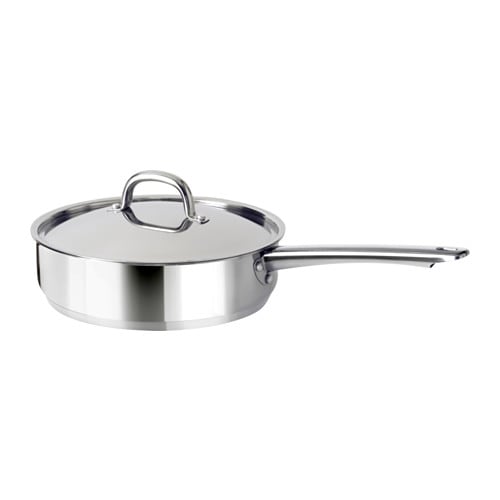 OUMBÄRLIG - Chảo om 24cm/Sauté pan with lid