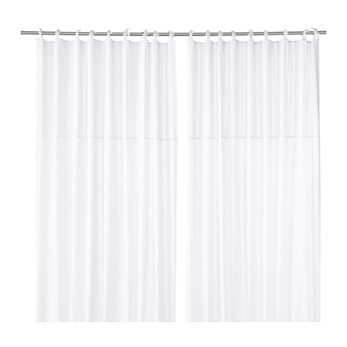 PÄRLBLAD - Rèm cửa 250 x 145/Curtains, 1 pair