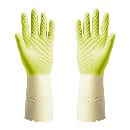 POTKES - Găng tay vệ sinh/Rubber gloves, green