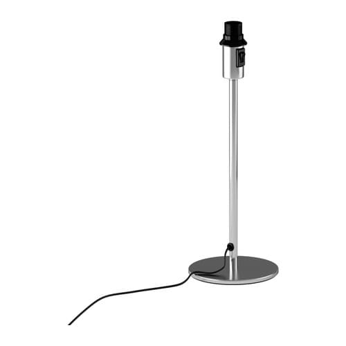 RODD - Chân đèn 35cm/Table lamp base, nickel-plated