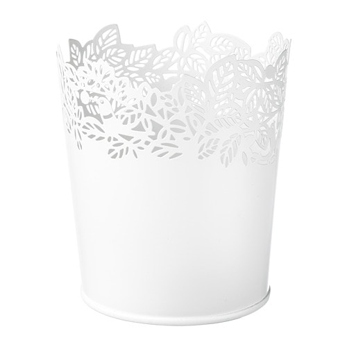 SAMVERKA - Chậu hoa / Plant pot, white