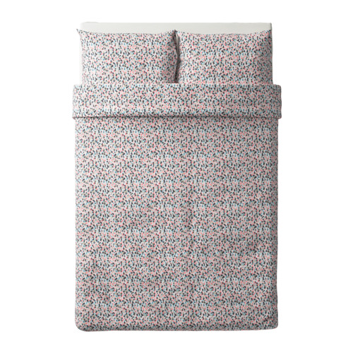 SMÅSTARR - Bộ vỏ chăn gối 200x230/Quilt cover and 2 pillowcases