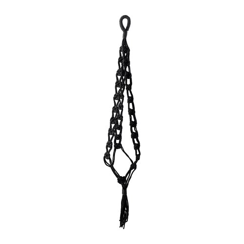 SOMMAR - Dây treo chậu cây/Plant pot hanger, in/outdoor, black