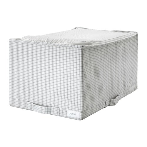 STUK - Hộp để đồ /Storage case, white/grey