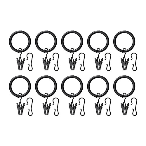 SYRLIG - Móc treo rèm 10c/Curtain ring