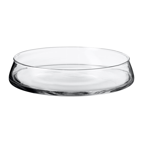 TIDVATTEN - Bát thả hoa 26cm/Bowl, clear glass