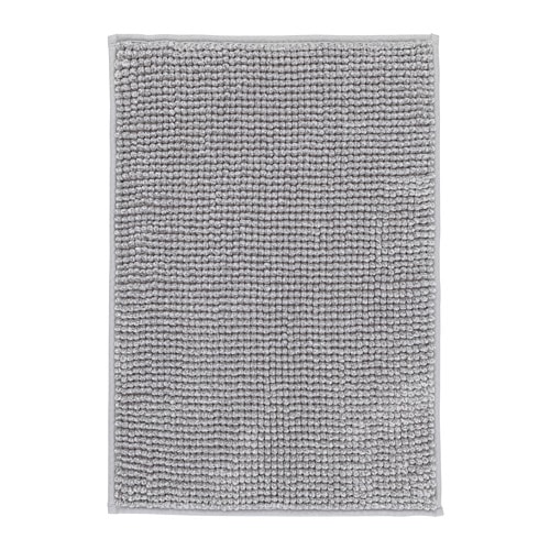 TOFTBO - thảm tắm 40 x 60cm/Bath mat, grey-white mélange