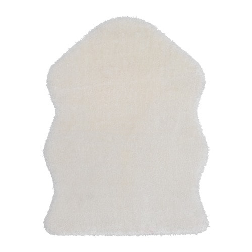 TOFTLUND - Thảm lông cuuwf 55 x 85cm/Rug, high pile, white