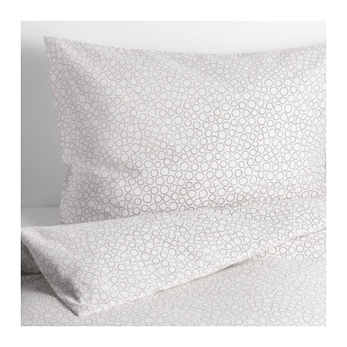 TRÄDASTER - Bộ vỏ chăn gối 1.5m x 2m/Quilt cover