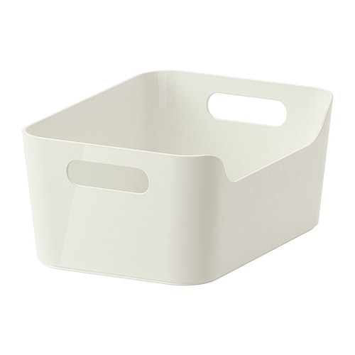 VARIERA - Hộp mica trắng/Box, white