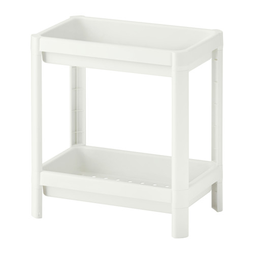 VESKEN - Kệ 2 tầng/Shelf unit