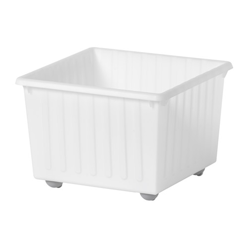 VESSLA - Hộp đựng đồ bánh xe/Storage crate with castors,