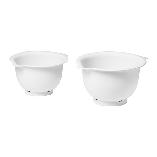 VISPAD - bộ bát trộn 2c/Mixing bowl, set of 2, white